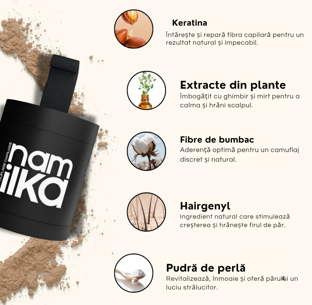 chelie pulbere ingrediente naturale